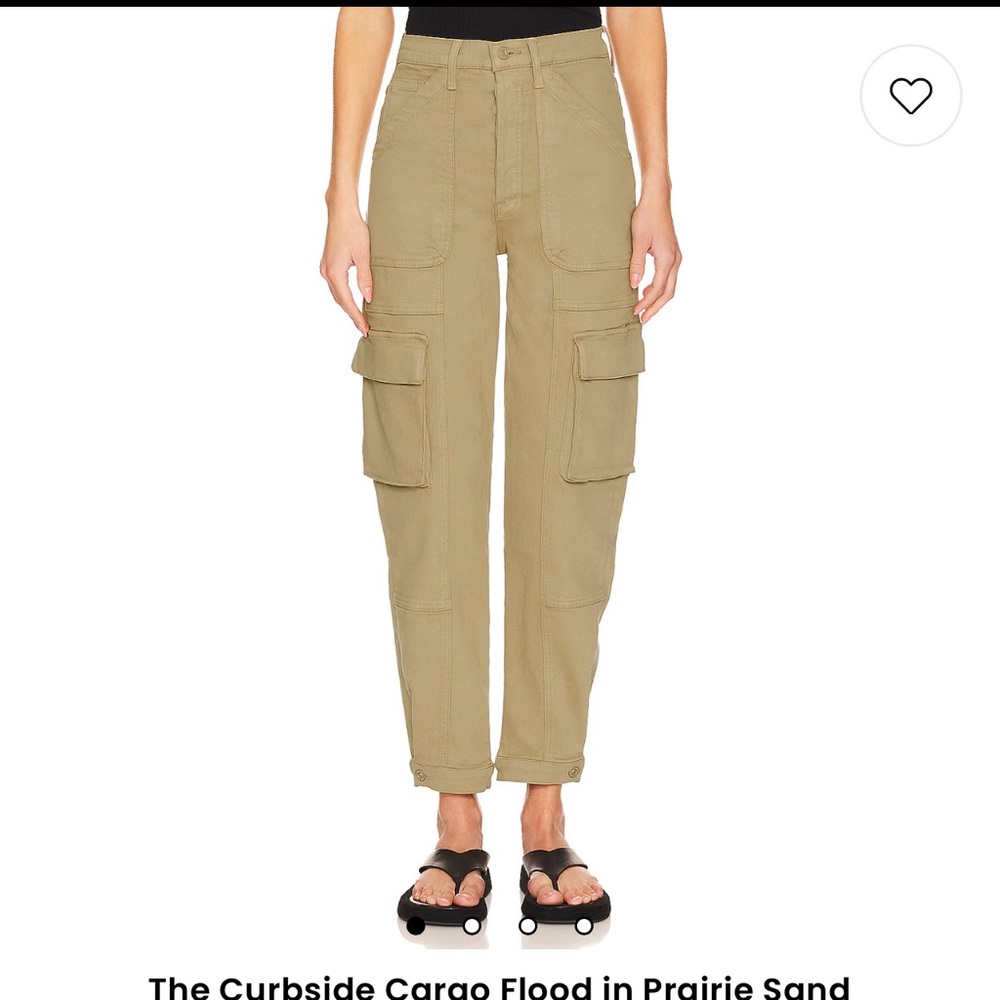 Mother The Curbside Cargo Flood Jeans  Size 25